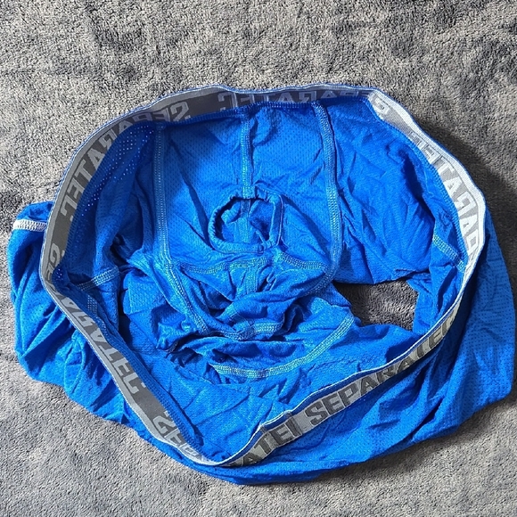 Royal Blue Boxer Briefs with Soft Stretchy Fabric - Picture 3 of 4